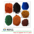 red or yellow iron oxide powder for brick/concrete/paving powder coating pigment